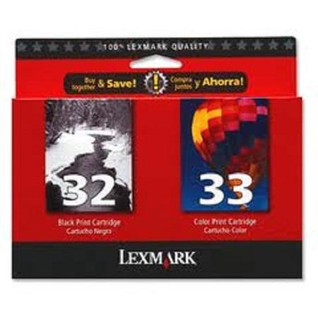 Lexmark Combo Pack #32  #33 - Print Cartridge
