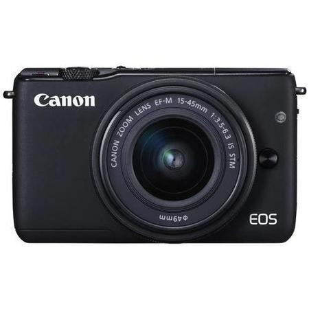 Canon EOS M10 Compact Mirrorless Camera + EF-M 15-45mm Lens