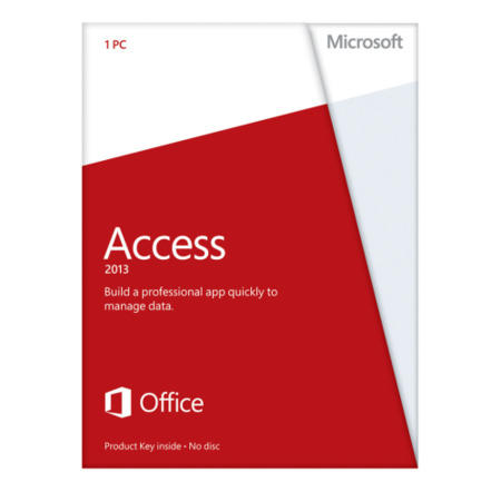 Microsoft Access 2013 32-bit/64bit English Medialess Licence