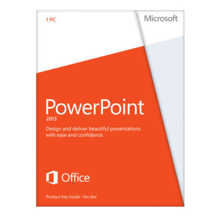 Microsoft PowerPoint Home and Student 2013 32-bit/64-bit English Medialess