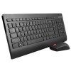 Lenovo Ultraslim Plus Wireless Keyboard and Mouse - Black