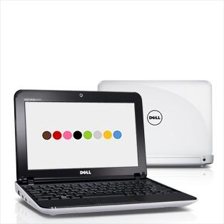 Dell Mini 1012 Windows 7 Netbook in White