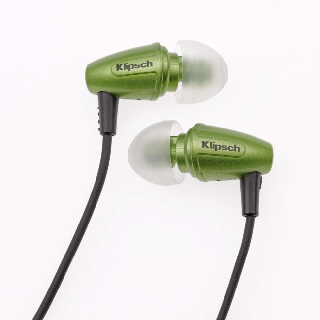 Klipsch Image S3 In-Ear Headphones - Green/Black