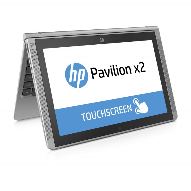 Refurbished HP x2 10-n000na 10.1" Intel Atom Z3736 QC 1.33GHz/216GHz 2GB 32GB No-ODD Win8.1 2-in-1 Convertible Touchscreen Laptop in Silver