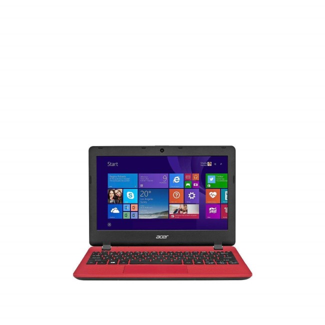 Refurbished Acer Aspire ES1-131-C0XB Intel Celeron N3050 1.6GHz 2GB 32GB 11.6"  Win8.1 Laptop in Red