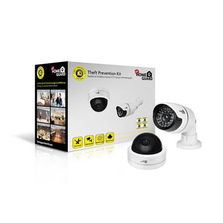 HomeGuard Dummy CCTV Camera Twin Pack