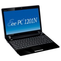 ASUS Eee PC 1201N Seashell Netbook in Black ASUS Eee PC 1201N Seashell Netbook in Black