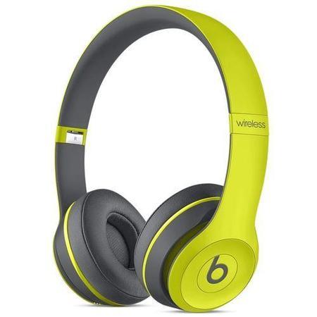 Beats Solo2 Wireless Headphones Active Collection - Shock Yellow