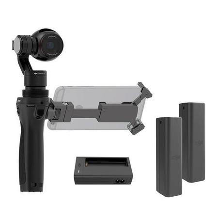 DJI Osmo Handheld 4K Camera & 3-Axis Gimbal + Two Extra Batteries