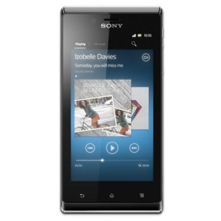 Sony XPERIA J 4GB Black Sim Free Mobile Phone