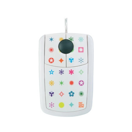 Pat Says Now Flat Style Pattern USB Mouse