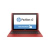 Refurbished HP Pavillion x2 10-n108na 10.1&quot; Intel Atom Z8300 1.44GHz 2GB 1TB 2-in-1 Convertible Touchscreen Windows 10 Laptop in Red