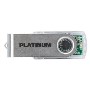 Platinum 32GB Clear Transparent USB 2.0