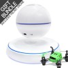 White Levitating Bluetooth Gravity Speaker + Drone ULTIMATE GIFT PACK