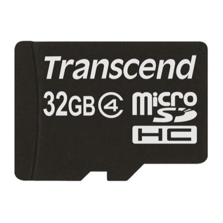 GRADE A1 - As new but box opened - Transcend 16GB Micro SDHC Flash Card with Adapter Class 4