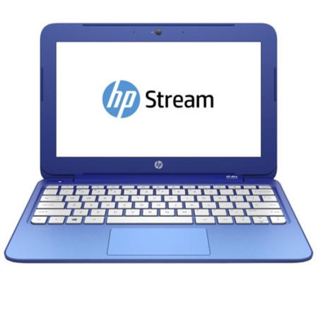 Refurbished HP Stream 11.6" Intel Celeron N2840 2.16GHz 2GB 32GB SSD Windows 8.1 Laptop in Blue