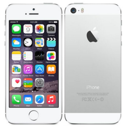 Apple iPhone 5S Silver 32GB Unlocked & SIM Free