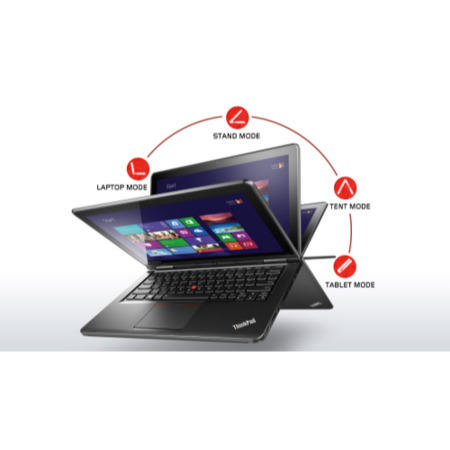 Lenovo S1 Yoga i5-4200U 4GB 128GB SSD Full HD Windows 8.1 Pro Convertible 12.5 Inch Laptop