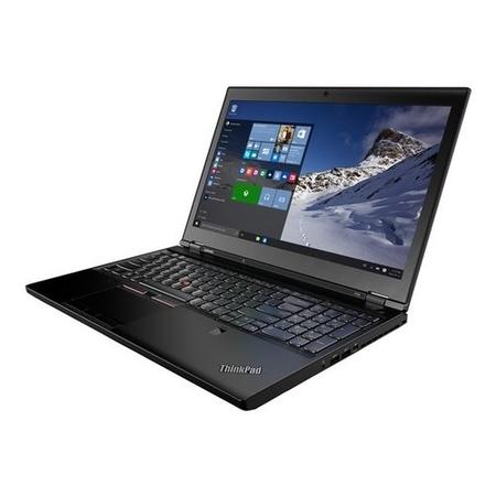 Lenovo ThinkPad P50 Core i7-6820HQ 8GB 256GB SSD Quadro M2000M 15.6 Inch Windows 7 Professional Work