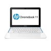 Hewlett Packard A2 HP Chromebook 11-1126NL Samsung Exynos 2GB 16GB SSD 11.6&quot; HD Chrome OS Laptop - White &amp; Blue