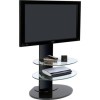 BDI Vista 9960 Cantilever TV Stand - Black