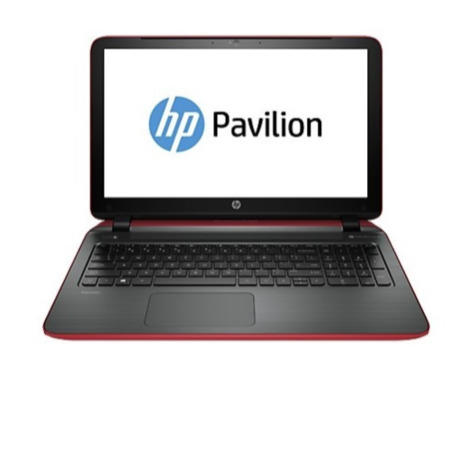 Refurbished Grade A1 HP Pavilion 15-p022na Core i3 4GB 1TB 15.6 inch Windows 8.1 Laptop in Red & Grey