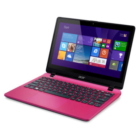 Refurbished Acer V3-111P 11.6" Intel Celeron N2830 4GB 500GB Windows 8.1 Touchscreen Laptop in Pink