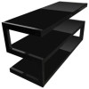 Norstone Esse Black and Black TV Stand - Up to 37 Inch