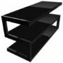 Norstone Esse Black and Black TV Stand - Up to 50 Inch