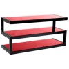 Norstone Esse Black and Red TV Stand - Up to 50 Inch