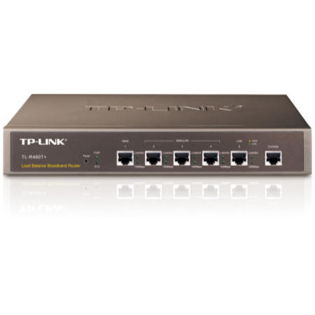 TP-Link TL-R480T 2 WAN Ports  3 LAN Ports Router for Small/Medium Business and Internet Cafes