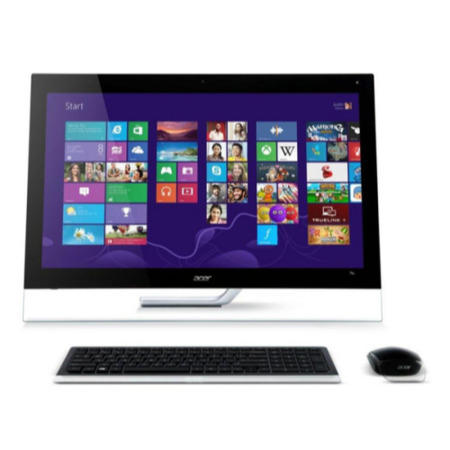 A1 Refurbished Acer Aspire A7600U 27" i5-3230M 6GB 1TB 10 Point Touch nVidia GT640 WiFi BluRay Windows 8 All In One