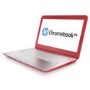 Refurbished Grade A1 HP Chromebook 14-q001sa 4GB 16GB SSD 14 inch Chromebook Laptop in Coral Peach