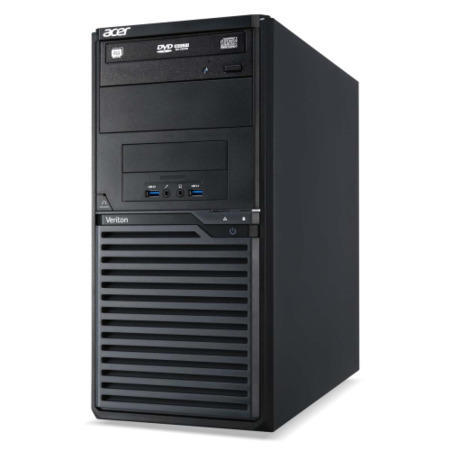 Refurbished GRADE A1 - As new but box opened - Acer Veriton M2631G Tower Pentium DC G3220 4GB 500GB Shared DVDSM Windows 7/8 Professional Desktop
