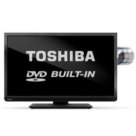 Ex Display - As new - Toshiba 32D1333B 32 Inch Freeview LED TV with built-in DVD Player