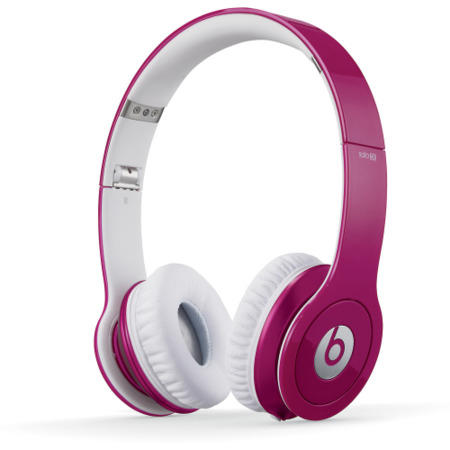 Refurbished Grade A2 Beats Solo HD Headphones - Bubble-gum Pink