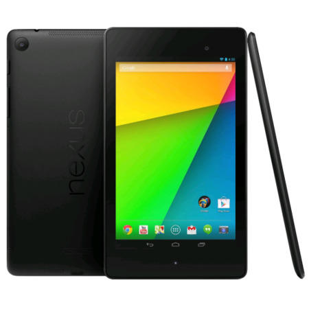 ASUS Nexus 7 Qualcomm Snapdragon S4 Pro 1.5GHz 2GB 16GB Android 4.4 KitKat 7" Tablet in Black