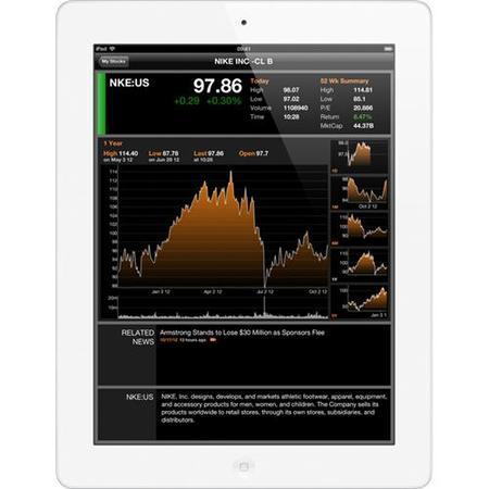Refurbished A1 Apple iPad with Retina Display with Wi-Fi 128GB 9.7" White Tablet