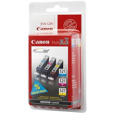 Canon CLI-521 CMY Multipack Ink Cartridge