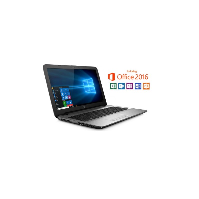 HP 250 G5 Core i7-6500U 2.5GHz 8GB 256GB SSD DVD-RW 15.6 Inch Windows 7 Professional Laptop + Microsoft Office Home & Business 2016