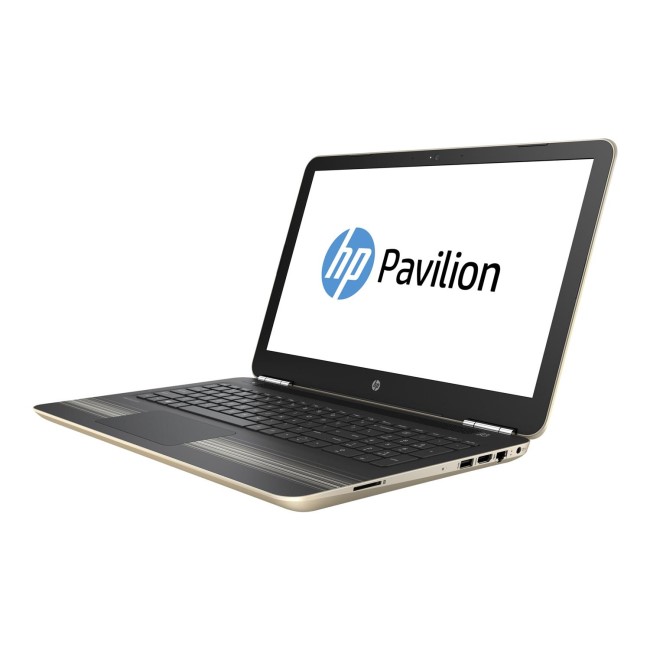 Refurbished HP Pavilion 15-au078sa 15.6" Intel Core i5-6200U 2.3GHz 8GB 256GB SSD DVD-RW Windows 10 Laptop in Gold 