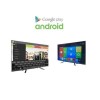 GRADE A2 - Light cosmetic damage - electriQ 55 Inch Full HD 1080p Android Smart LED TV with Freeview HD