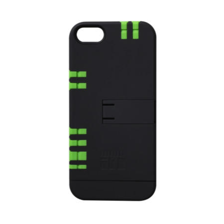 IN1 Case for iPhone 5/5s BLACK CASE / GREEN TOOLS
