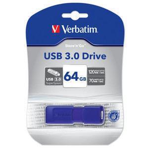 Verbatim 64Gb Classic USB 3.0 Blue