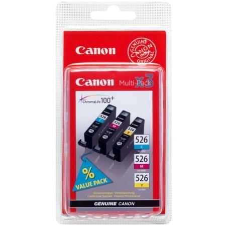 Canon BJ CLI-526 1x Cyan/Magenta/Yellow Ink Cartridges
