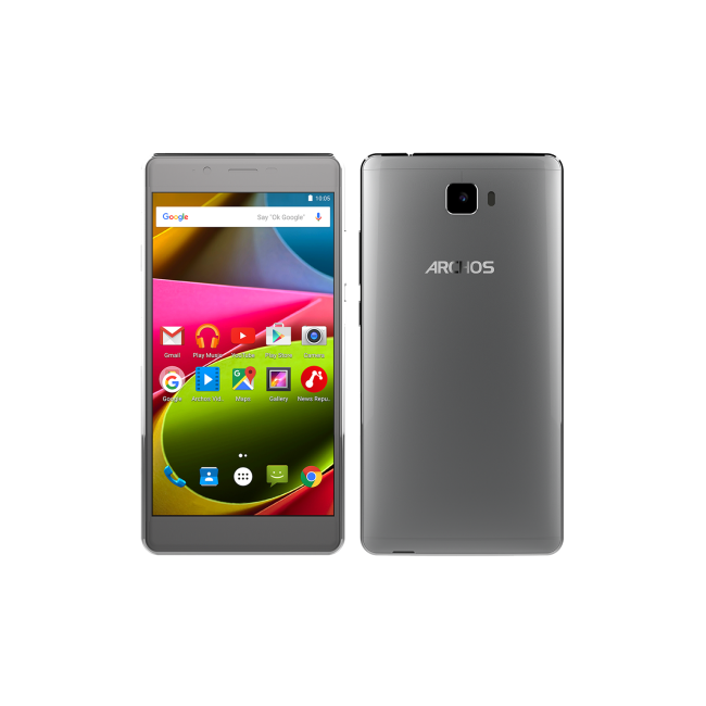 GRADE A1 - ARCHOS 55 Cobalt Plus Grey 5.5" 16GB 4G Dual SIM Unlocked & SIM Free