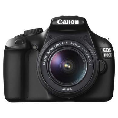 Canon EOS 1100D Digital SLR Camera Kit inc 18-55mm Non IS and Training DVD and 8GB and Case