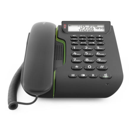 Doro Comfort 3005 Corded Telephone - Black