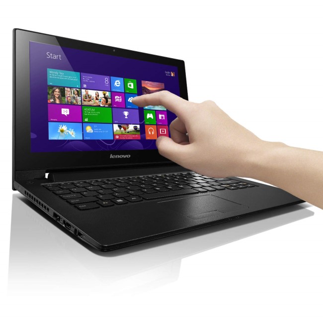 Lenovo S210 4GB 500GB 11.6" Touchscreen Laptop in Black 