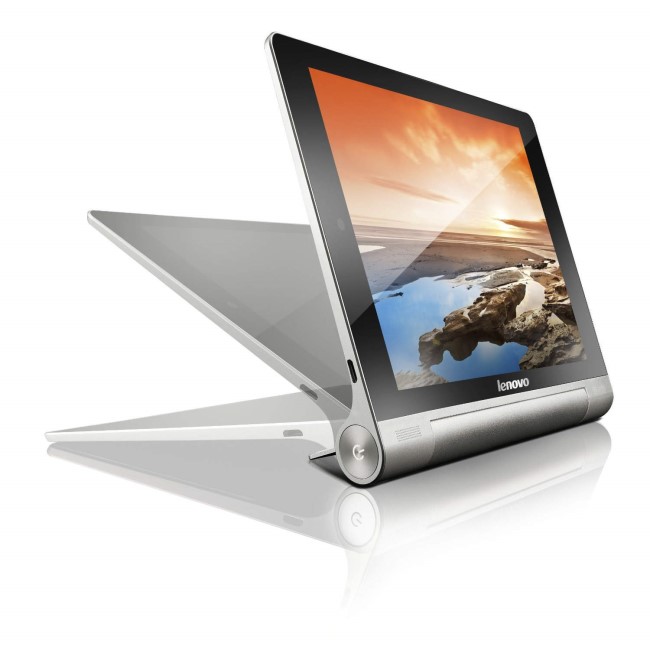Refurbished Grade A1 Lenovo Yoga Tablet 8 Quad Core 1GB 16GB 8 inch Android 4.2 Jelly Bean 3G Tablet in Silver 